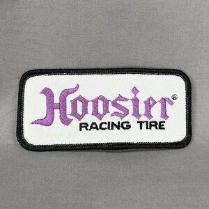 Hoosier Racing Tire Sew Iron on Patch Logo NHRA NASCAR